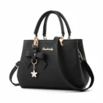 Women Luxury Tote Plum Blossom Bow Sweet Messenger Bag - Image 2