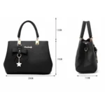 Women Luxury Tote Plum Blossom Bow Sweet Messenger Bag - Image 11