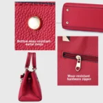 Women Luxury Tote Plum Blossom Bow Sweet Messenger Bag - Image 14