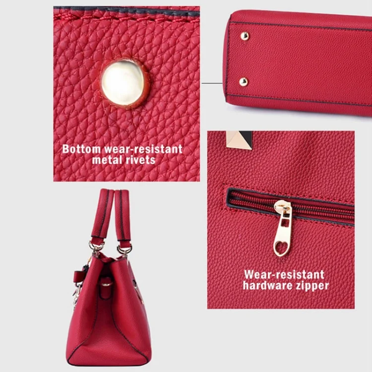 TBD0191818801A_13.webp Women Luxury Tote Plum Blossom Bow Sweet Messenger Bag - Image 14