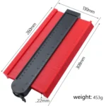 10 Inch Self-locking Contour Gauge Encryption Widens Arc Measuring Ruler - Image 3