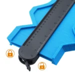 10 Inch Self-locking Contour Gauge Encryption Widens Arc Measuring Ruler - Image 4