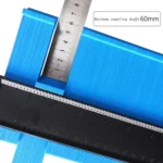 10 Inch Self-locking Contour Gauge Encryption Widens Arc Measuring Ruler - Image 6