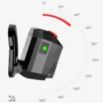 T09-COB LED Glare Headlight Outdoor Lighting USB Charging Sensor Red Light Night Running Mini Fishing Headlight - Image 5