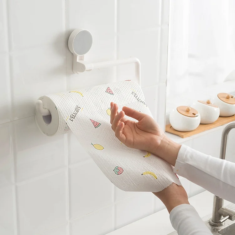 TBD0192398201A_4.webp Washable Printed Lazy Rag Kitchen Non-woven Towel Wet and Dry Dual-use Clean Degreasing Disposable DishCloth - Image 5