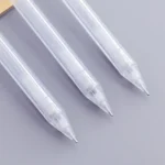 3 PCS Activity Pencil Frosted Transparent Hexagon Pen Student Pencil - Image 3