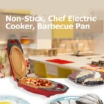 Dual Layer Smokeless Nonstick Electrical Pot US Plug - Image 7