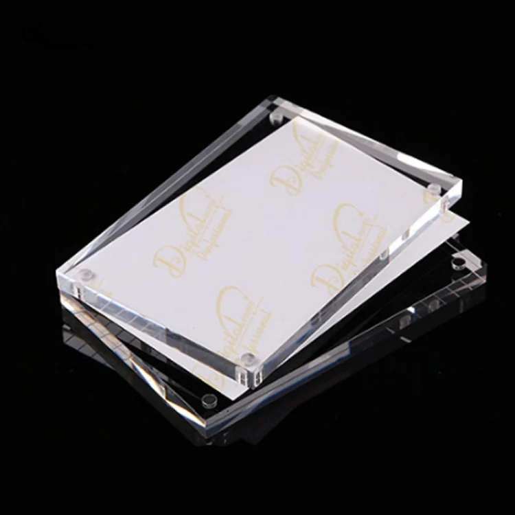 TBD0192723001_2.webp Magnetic Acrylic Transparent Rectangle Photo Frame Creative Birthday Photo Frame - Image 3