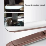 Professional Hair Straightener LED Display Ceramic Coating Plate Ionic Curling Flat Iron - Image 7