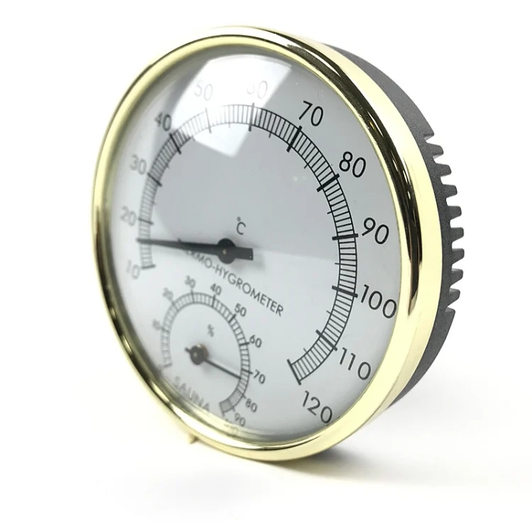 TBD01930109.webp Stainless Steel Steam Room Bath Sauna Indoor Thermometer Hygrometer - Image 1