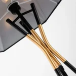 Creative Simple Three-legged Floor Lamp Living Room Bedroom Model Room Light Decorative Light - Image 4