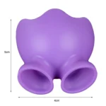 10 PCS Creative Environmentally Friendly Kitchen Gadgets Resistant Silicone Egg Cooker Food Grade Egg Tray - Image 6