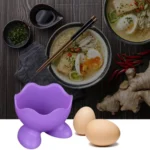 10 PCS Creative Environmentally Friendly Kitchen Gadgets Resistant Silicone Egg Cooker Food Grade Egg Tray - Image 8