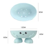 2 PCS Cartoon Soap Box With Wheat Straw - Image 3