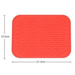 Thicken Colorful Silicone Insulation Mat European Anti-burning Pot Pad Table Waterproof Phone Pad - Image 2