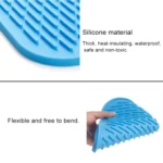 Thicken Colorful Silicone Insulation Mat European Anti-burning Pot Pad Table Waterproof Phone Pad - Image 5