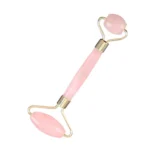 Double Head Massage Roller Natural Rose Crystal Quartz Jade Stone Anti Cellulite Wrinkle Facial Body Beauty Health Tool - Image 4