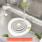 Silicone Kitchen Sink Strainer  Bathroom Hair Catcher - Image 5