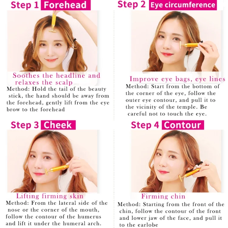 TBD0196280501B_12.webp Beauty Electric Anti Wrinkle Anti-aging Firming Slimming Facial Pulse Roller Massager - Image 13