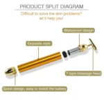 Beauty Electric Anti Wrinkle Anti-aging Firming Slimming Facial Pulse Roller Massager - Image 5