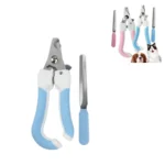 Two-piece Pet Toe Stainless Steel Cat and Dog Nail Clipper Filee - Image 2