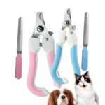 Two-piece Pet Toe Stainless Steel Cat and Dog Nail Clipper Filee - Image 3