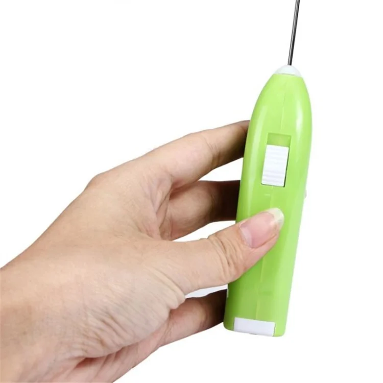 TBD0197251101A_3.webp Electric Handheld Home Kitchen Egg Beater Mini Stainless Steel Egg Coffee Milk Tea Blender - Image 4