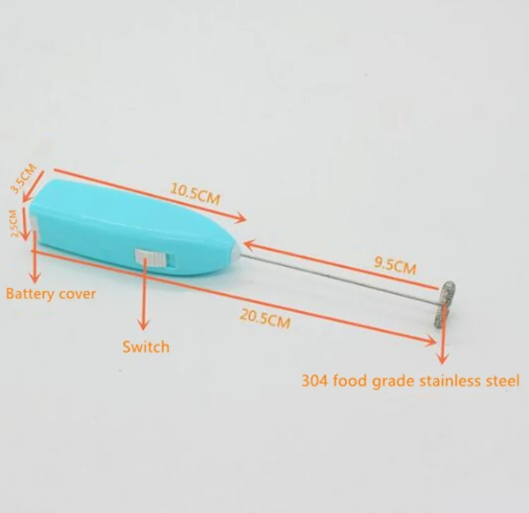 TBD0197251101A_7.webp Electric Handheld Home Kitchen Egg Beater Mini Stainless Steel Egg Coffee Milk Tea Blender - Image 8