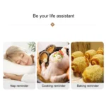 Mechanical Egg Kitchen Cooking Timer Alarm 60 Minutes Stainless Steel Kitchen Tools - Image 10