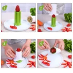 Vegetable Cucumber Divider Carrot Slicer Splitter Gadget Cutting Tool - Image 6
