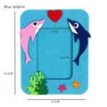 3 PCS Nonwovens Cartoon Animal Photo Frame - Image 3