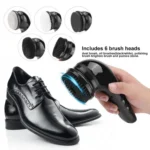 USB Rechargeable Electric Shoe Shine Multifunctional Handheld Leather Shoe Washer Care Shine - Image 7