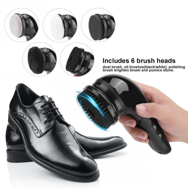 TBD0199105901A_6.webp USB Rechargeable Electric Shoe Shine Multifunctional Handheld Leather Shoe Washer Care Shine - Image 7