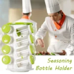 16pcs / Set Seasoning Cans Pepper Salt Cruet Plastic Bottle Kitchen Spice Jar Pepper Shaker Box Spice Rack Set - Image 5