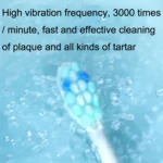 Boorui BR-Z5 USB Fast Charge Soft Toothbrush 5 Gear Sonic Electric Toothbrush - Image 4