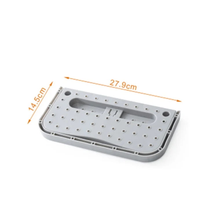 TBD0199629701A_7.webp Suction Cup Multi Function Folding Wall Hanging Slippers Storage Rack - Image 8