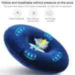 Anti-Decubitus Cushion Memory Foam Circle Chair Cushion - Image 3