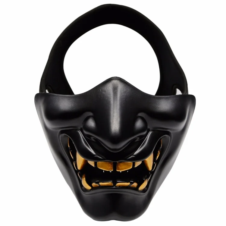 TBD0199727001A_1.webp WosporT Halloween Dancing Party Grimace Half Face Tactical Mask - Image 3