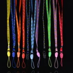 100 PCS Smiling Face Lanyards for ID Card Working Card Badge