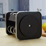 12 in 1 Stainless Steel Canister Set with Turnable Holder - Image 5