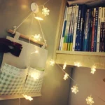 3m 20 LEDs USB Home New Year Christmas Decoration Snowflake Garland Light - Image 4