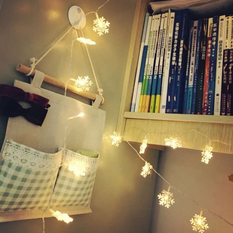 TBD0199957901A_3.webp 3m 20 LEDs USB Home New Year Christmas Decoration Snowflake Garland Light - Image 4