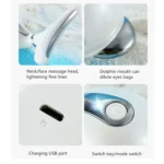 Electric Dolphin Neck Massager Wrinkle Removal Handheld Vibration Neck Face Massage Beauty Instrument Tool - Image 7