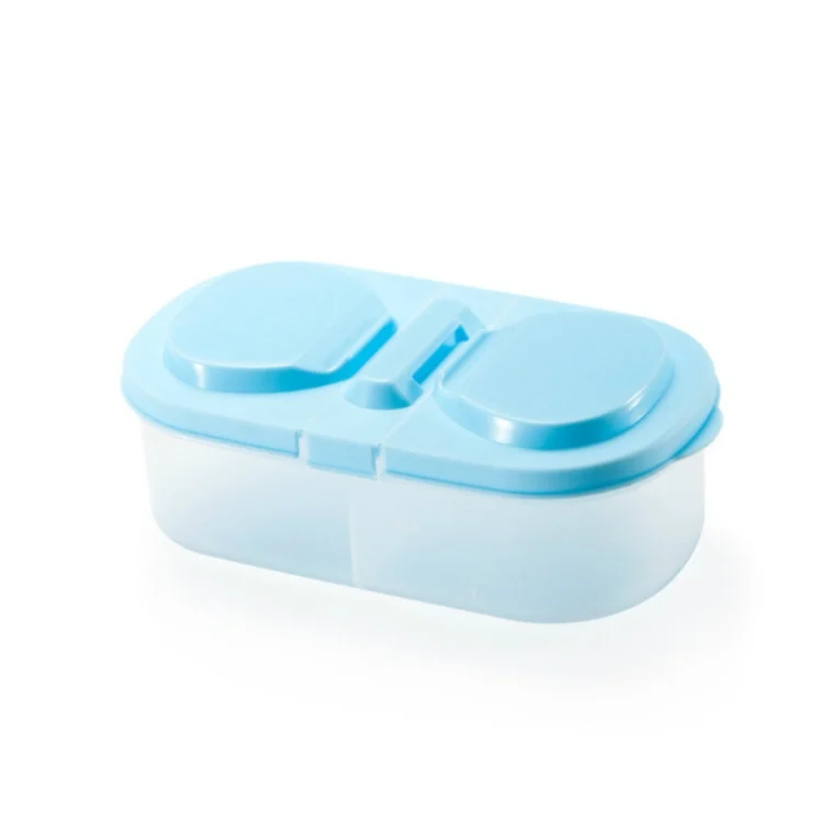 TBD0200410501A_1.webp Lunch Box Food Container Plastic Portable Camping Picnic Folding Fruit Container Fridge Microwave Storage Box - Image 2