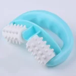 T9142 Plastic Manual Two-wheel Massager Round Handle Massager - Image 2
