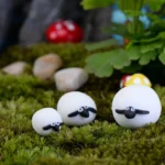 3 PCS Sheep Shape Sand Table Model Decoration Craft Landscape - Image 3