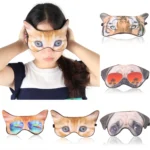 3D Eye Mask Shading Sleeping Cartoon Animal Printed Eye Mask - Image 3