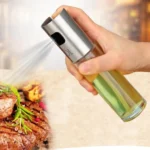 Stainless Steel Glass Olive Pump Spray Bottle Oil Sauce Vinegar Bottle Oil Dispenser - Image 3