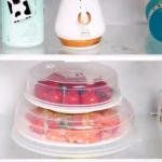 Kitchen Transparent Refrigerator Fresh-keeping Sealed Lid Microwave Oven Heating Lid Stackable Fresh Bowl Lid - Image 9