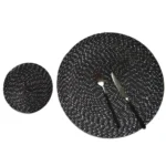 2 PCS PP Round Oval Woven Placemat - Image 6